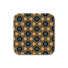 Faux Animal Print Pattern Drink Coaster (square)