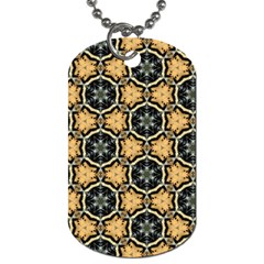 Faux Animal Print Pattern Dog Tag (one Sided)