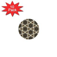 Faux Animal Print Pattern 1  Mini Button (10 Pack)