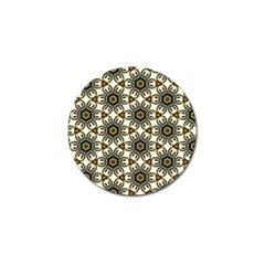 Faux Animal Print Pattern Golf Ball Marker