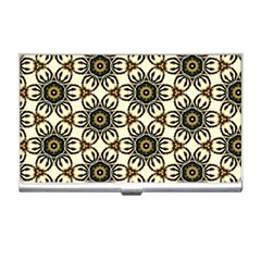 Faux Animal Print Pattern Business Card Holder