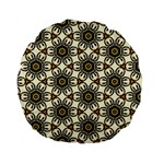 Faux Animal Print Pattern 15  Premium Flano Round Cushion  Front