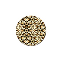 Faux Animal Print Pattern Golf Ball Marker 10 Pack