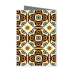 Faux Animal Print Pattern Mini Greeting Card (8 Pack) by GardenOfOphir