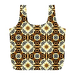 Faux Animal Print Pattern Reusable Bag (l) by GardenOfOphir