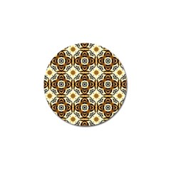 Faux Animal Print Pattern Golf Ball Marker by GardenOfOphir