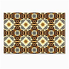 Faux Animal Print Pattern Postcard 4 x 6  (10 Pack) by GardenOfOphir