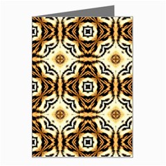 Faux Animal Print Pattern Greeting Card by GardenOfOphir