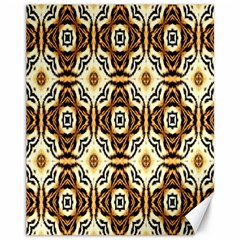 Faux Animal Print Pattern Canvas 11  X 14  (unframed)