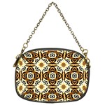 Faux Animal Print Pattern Chain Purse (One Side) Front