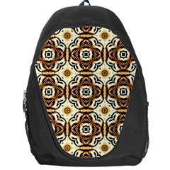 Faux Animal Print Pattern Backpack Bag by GardenOfOphir