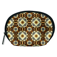 Faux Animal Print Pattern Accessory Pouch (medium)