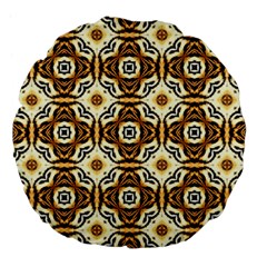 Faux Animal Print Pattern 18  Premium Flano Round Cushion 