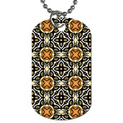 Faux Animal Print Pattern Dog Tag (two-sided) 