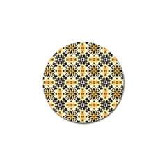 Faux Animal Print Pattern Golf Ball Marker