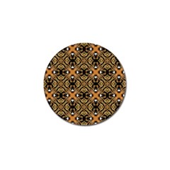 Faux Animal Print Pattern Golf Ball Marker 10 Pack