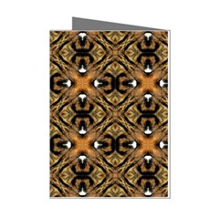 Faux Animal Print Pattern Mini Greeting Card (8 Pack)