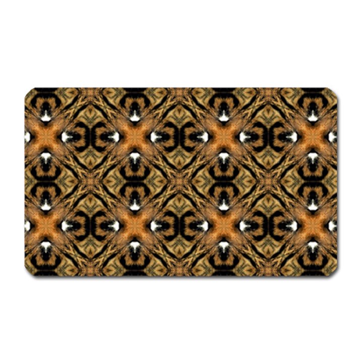 Faux Animal Print Pattern Magnet (Rectangular)