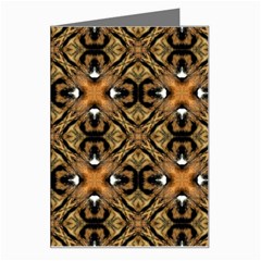 Faux Animal Print Pattern Greeting Card by GardenOfOphir