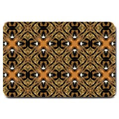 Faux Animal Print Pattern Large Door Mat