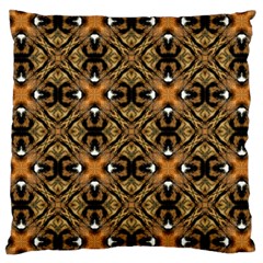 Faux Animal Print Pattern Large Cushion Case (single Sided) 