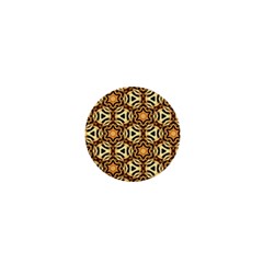 Faux Animal Print Pattern 1  Mini Button Magnet