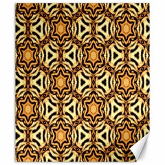 Faux Animal Print Pattern Canvas 20  X 24  (unframed)