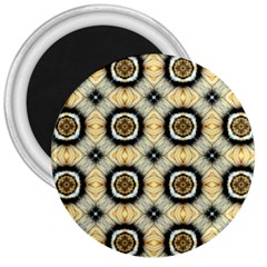 Faux Animal Print Pattern 3  Button Magnet by GardenOfOphir