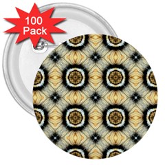 Faux Animal Print Pattern 3  Button (100 Pack) by GardenOfOphir