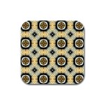 Faux Animal Print Pattern Drink Coasters 4 Pack (Square) Front