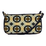 Faux Animal Print Pattern Evening Bag Front