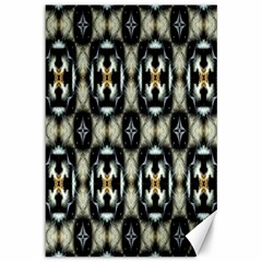 Faux Animal Print Pattern Canvas 12  X 18  (unframed)