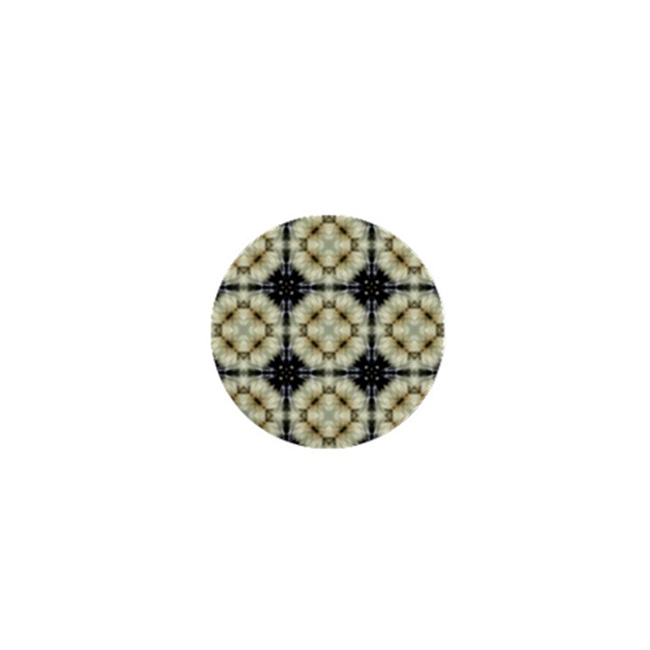 Faux Animal Print Pattern 1  Mini Button Magnet