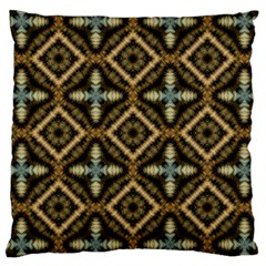 Faux Animal Print Pattern Large Cushion Case (single Sided) 