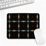 Faux Animal Print Pattern Small Mouse Pad (Rectangle) Front