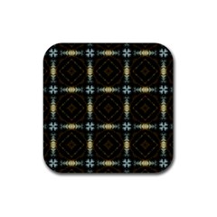 Faux Animal Print Pattern Drink Coaster (square)