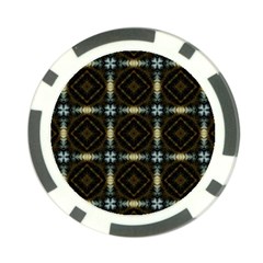 Faux Animal Print Pattern Poker Chip by GardenOfOphir