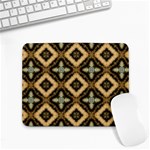 Faux Animal Print Pattern Small Mouse Pad (Rectangle) Front