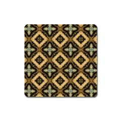 Faux Animal Print Pattern Magnet (square) by GardenOfOphir