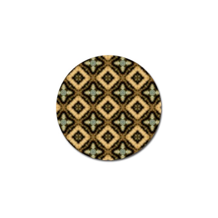 Faux Animal Print Pattern Golf Ball Marker