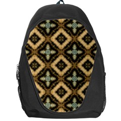 Faux Animal Print Pattern Backpack Bag