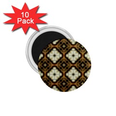 Faux Animal Print Pattern 1 75  Button Magnet (10 Pack)