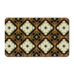 Faux Animal Print Pattern Magnet (rectangular)