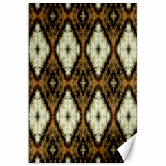 Faux Animal Print Pattern Canvas 20  X 30  (unframed) by GardenOfOphir