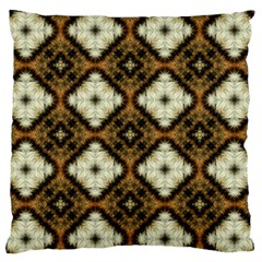 Faux Animal Print Pattern Standard Flano Cushion Case (two Sides) by GardenOfOphir