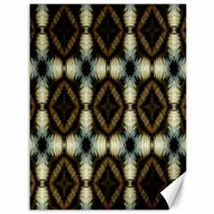 Faux Animal Print Pattern Canvas 36  X 48  (unframed)