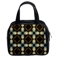 Faux Animal Print Pattern Classic Handbag (two Sides) by GardenOfOphir