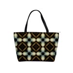 Faux Animal Print Pattern Large Shoulder Bag Front