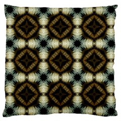 Faux Animal Print Pattern Large Cushion Case (two Sided) 