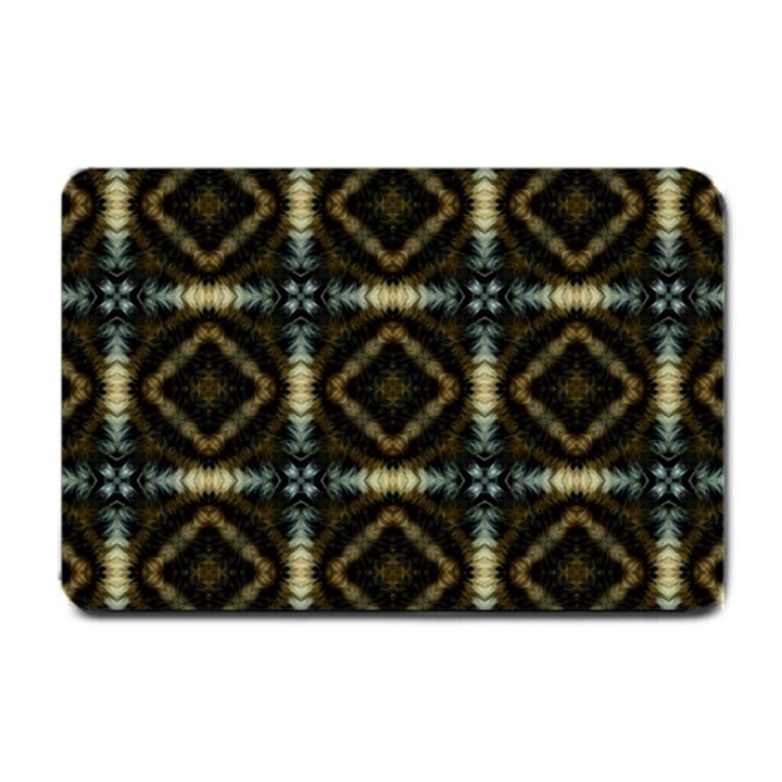 Faux Animal Print Pattern Small Door Mat